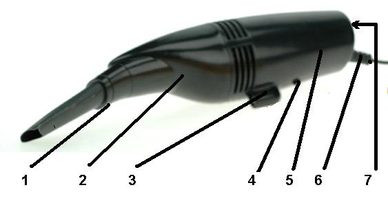 Инструкция по эксплуатации USB пылесоса