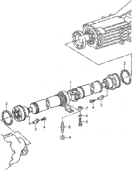 Audi A6/S6 quattro 4A/C4 карданный вал