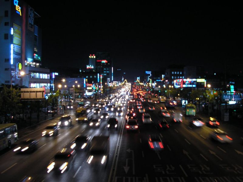 Ночной Сеул