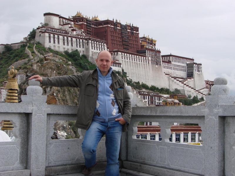 Тибет. Лхаса. Дворец Патала