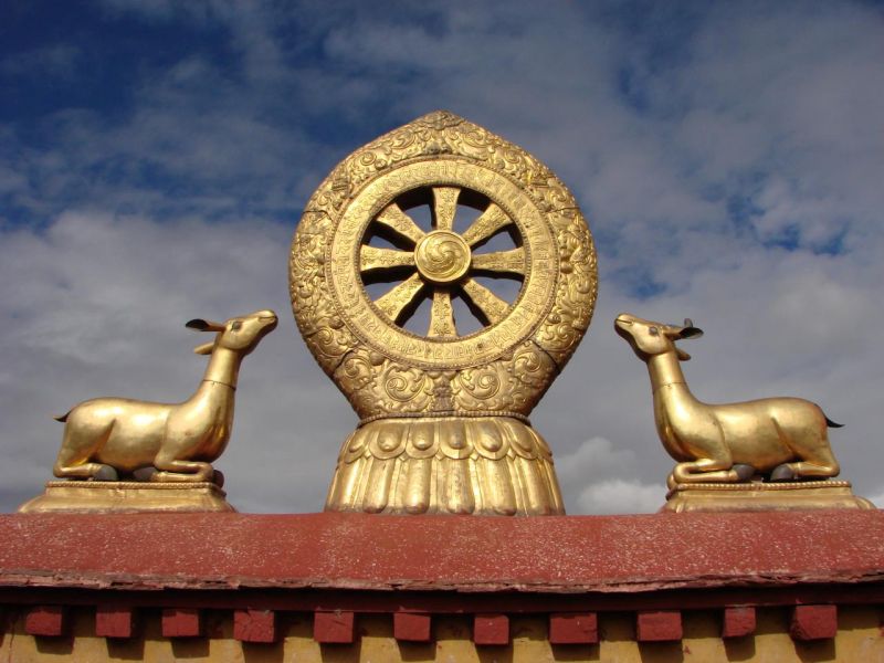 Jokhang Temple Лхаса. Тибет.