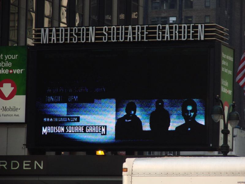 Madison Square Garden entrance 