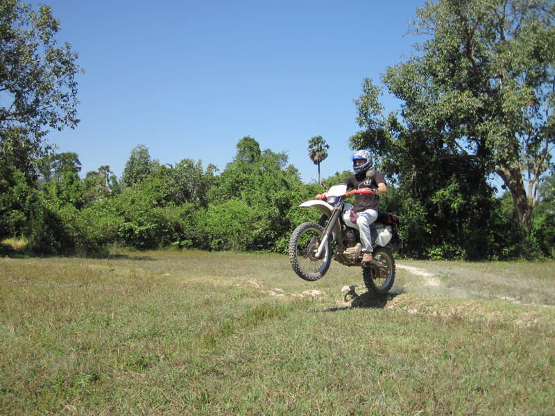 Honda XR250 50km away from Phnom Penh