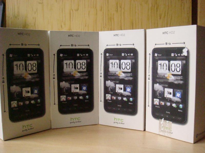 HTC HD2 new, in box