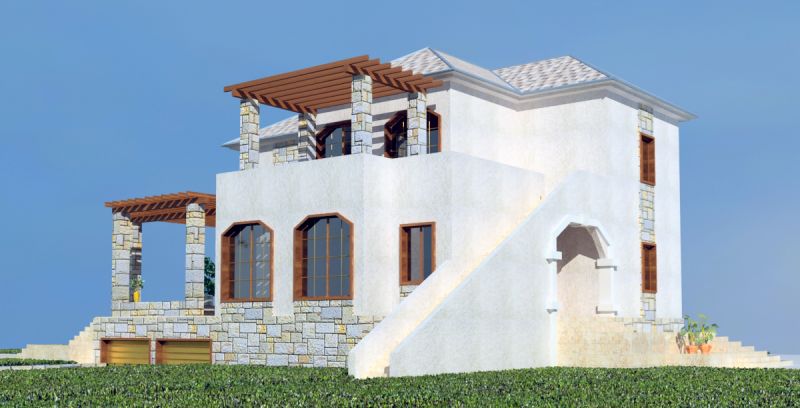 Дом в средиземноморском стиле