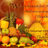 Thanksgiving Day wishes greeting card