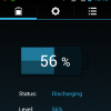 Screenshot Alcatel battery