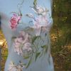 Авторское полушерстяное трикотажное платье "Голубая мечта"для Виолетты