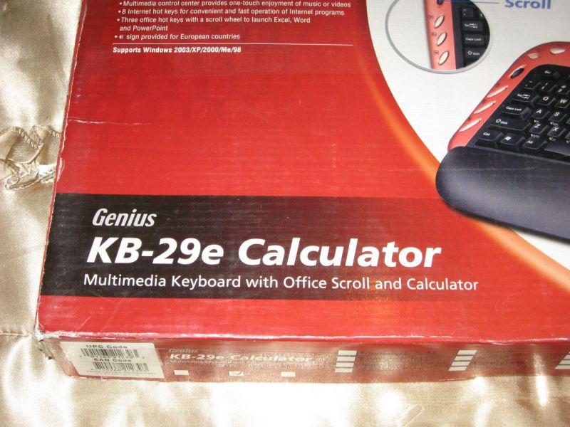 KB-29E CALCULATOR