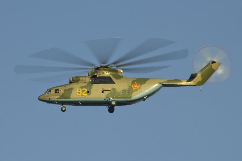 Kazakhstan Air Force, Mi-26TZ, 92 yellow