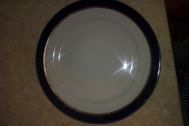 Большая круглая тарелка d35см