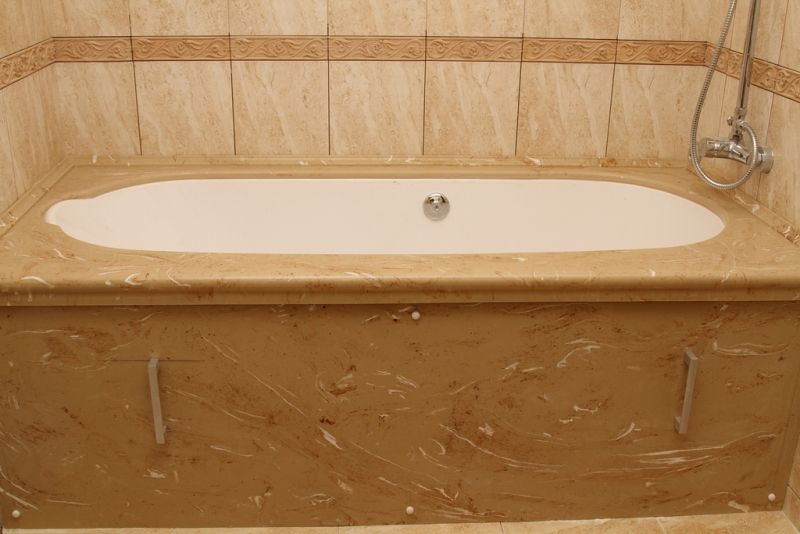 Искусственный камень отделка ванной