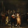 Rembrandt Nightwatch Cat W