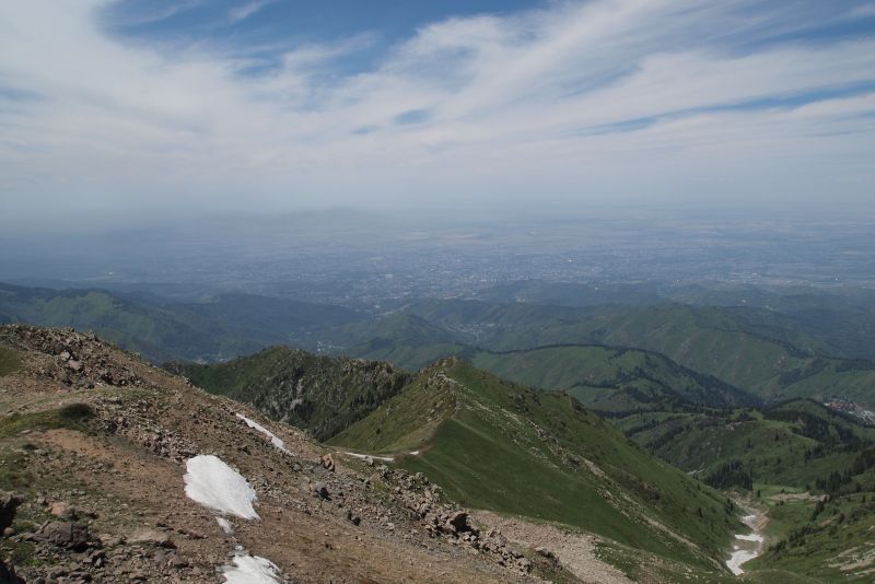 Вид с Панорамы левее Фурмановки