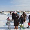 Зимние спортивные игры для детей в коттеджном городке "Жана Куат"