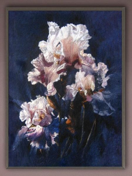 "Purple Iris ".Сollin Вogle