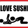 I love sushi sticker 5115 P