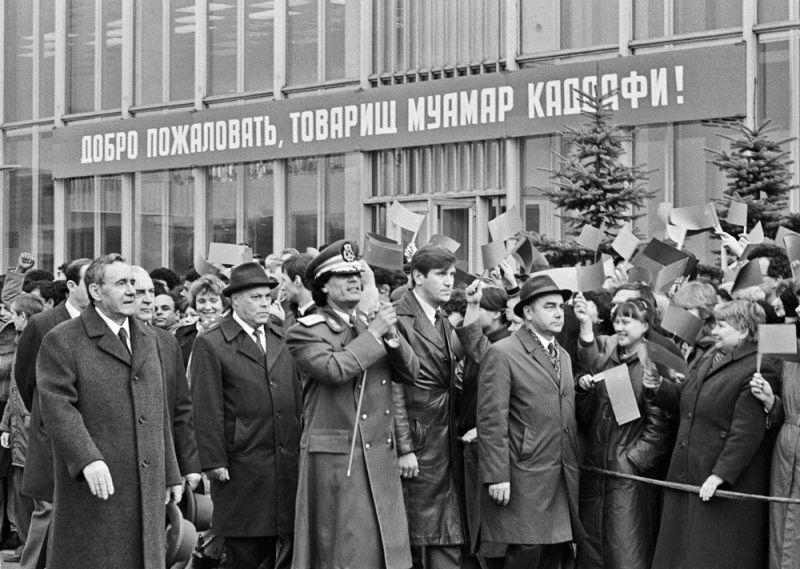 1985 Визит Муамара Каддафи в Москву