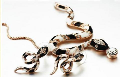 New-Wholesale-Personalized-18K-Rose-gold-plated-alloy-Sexy-Snake-necklace-stud-earrings-jewelry-sets-for_6500_ближе.JPG