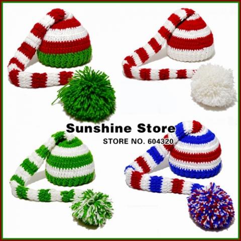 Sunshine-store-3C2634-5-pcs-lot-6-colors-green-red-white-baby-hat-handmade-crochet-hats.jpg