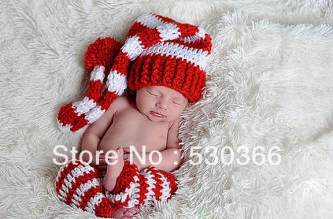 Free-shipping-The-cute-christmas-white-and-red-stripes-style-baby-hat-handmade-crochet-photography-props.jpg