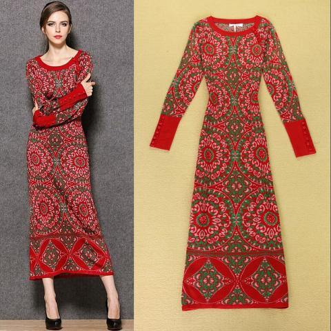 HIGH-QUALITY-Fall-Winter-Fashion-2014-Women-s-Knitted-Floral-Print-Sweater-Long-Dress-Maxi-Dress.jpg