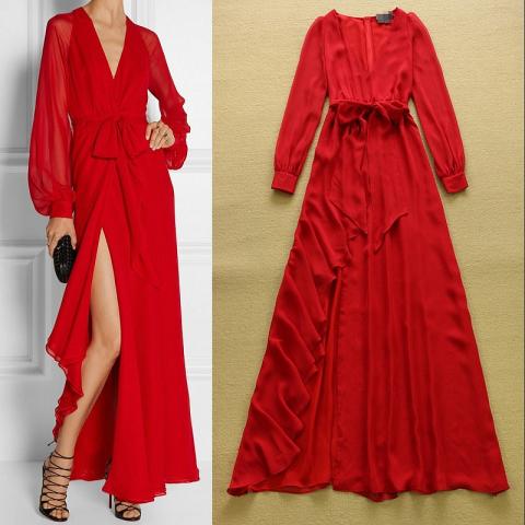 HIGH-QUALITY-New-Fashion-2015-Maxi-Dress-Women-s-Long-Sleeve-V-Neck-Split-Red-Formal.jpg