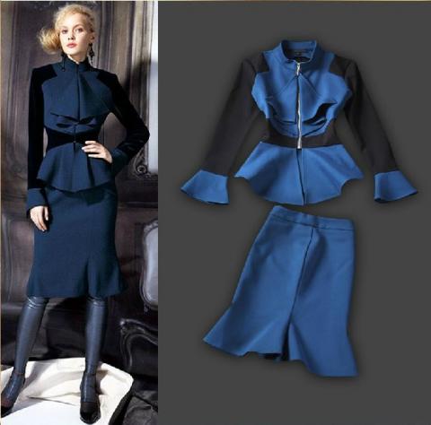 HIGH-QUALITY-New-2014-Autumn-Winter-Runway-Suit-Set-Women-s-Color-Block-Patchwork-Jacket-Skirt.jpg