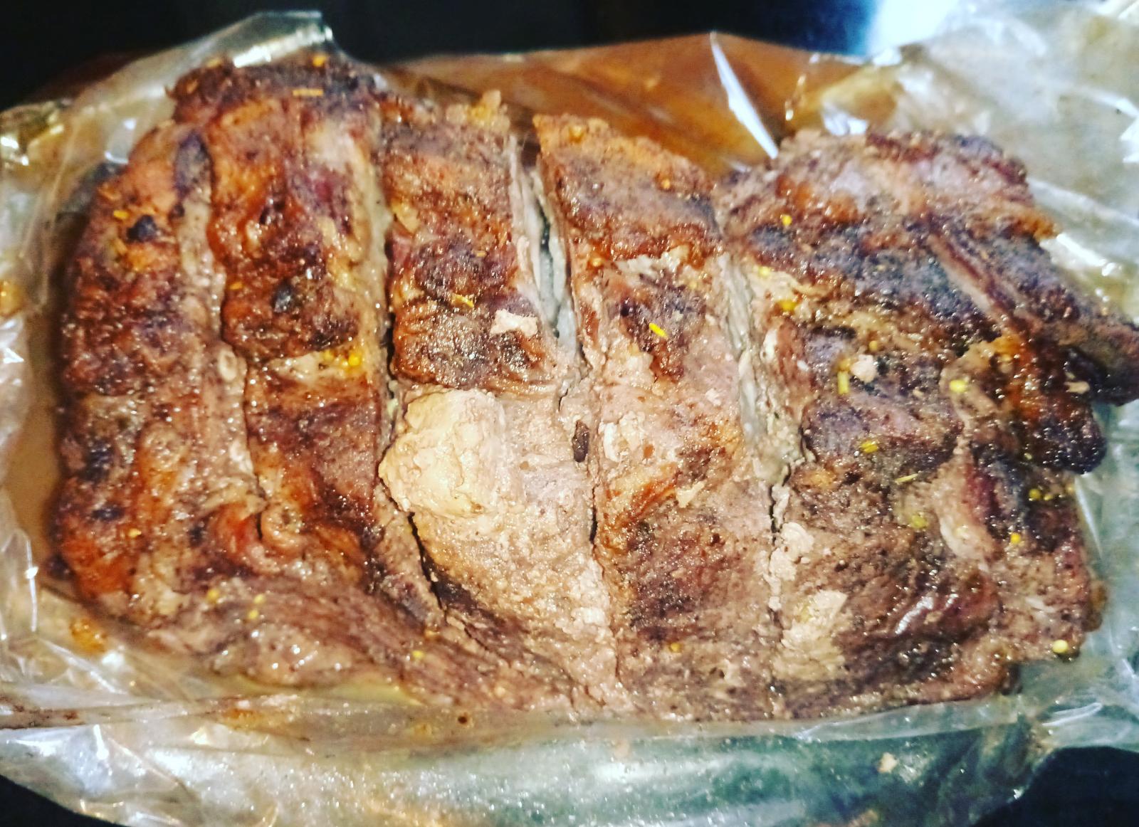 Мясо запеченное в духовке целым куском в фольге свинина рецепт с фото в духовке