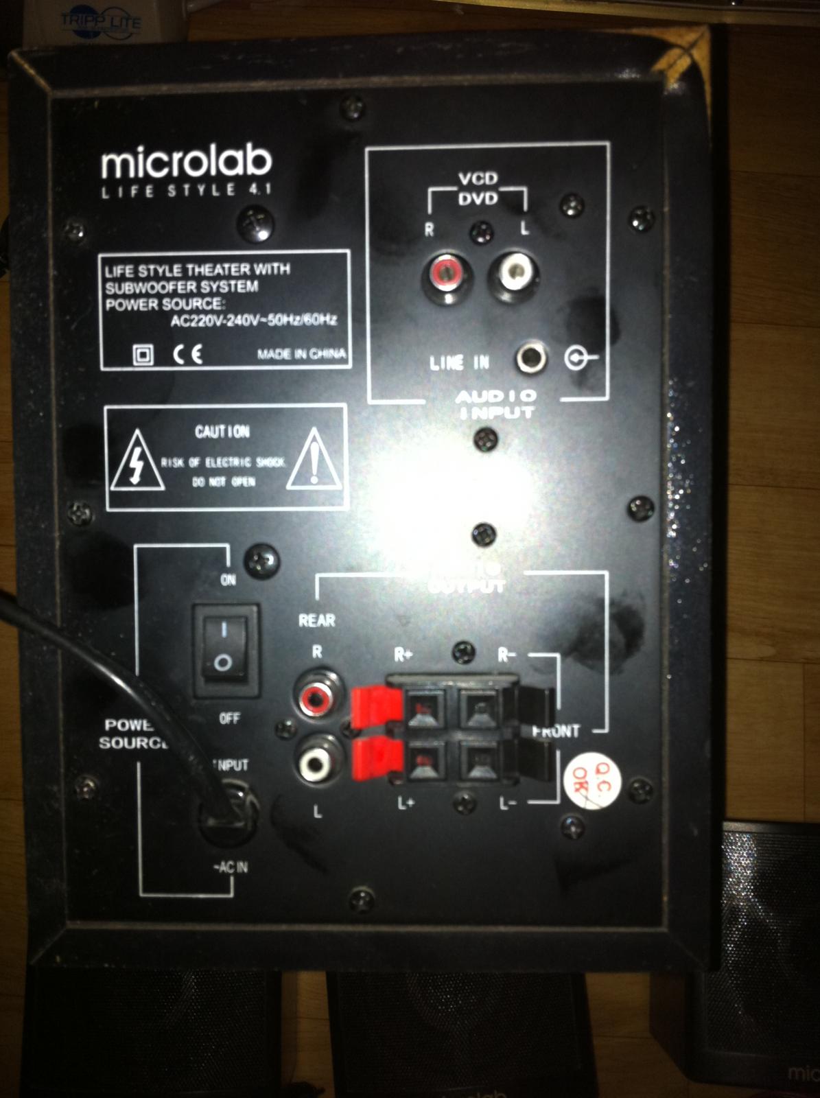 Как подключить колонку microlab к телефону Microlab Колонки Microlab M-200/4.1 (4х6W +Subwoofer 12W дерево) - Компьютеры и 