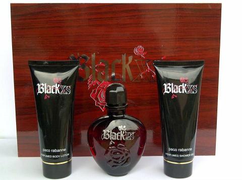 Paco Rabanne Black XS For Woman 100ML With Body Lotion 100ML And Shower Gel 100ML RM100.jpg