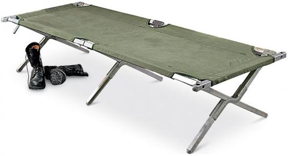 Натовская раскладушка army cot