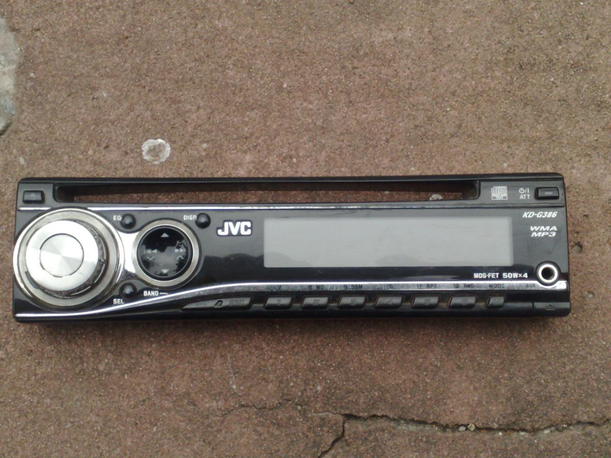 Панельку на Магнитолу JVC - KD-G386 - АВТО - Все Вместе