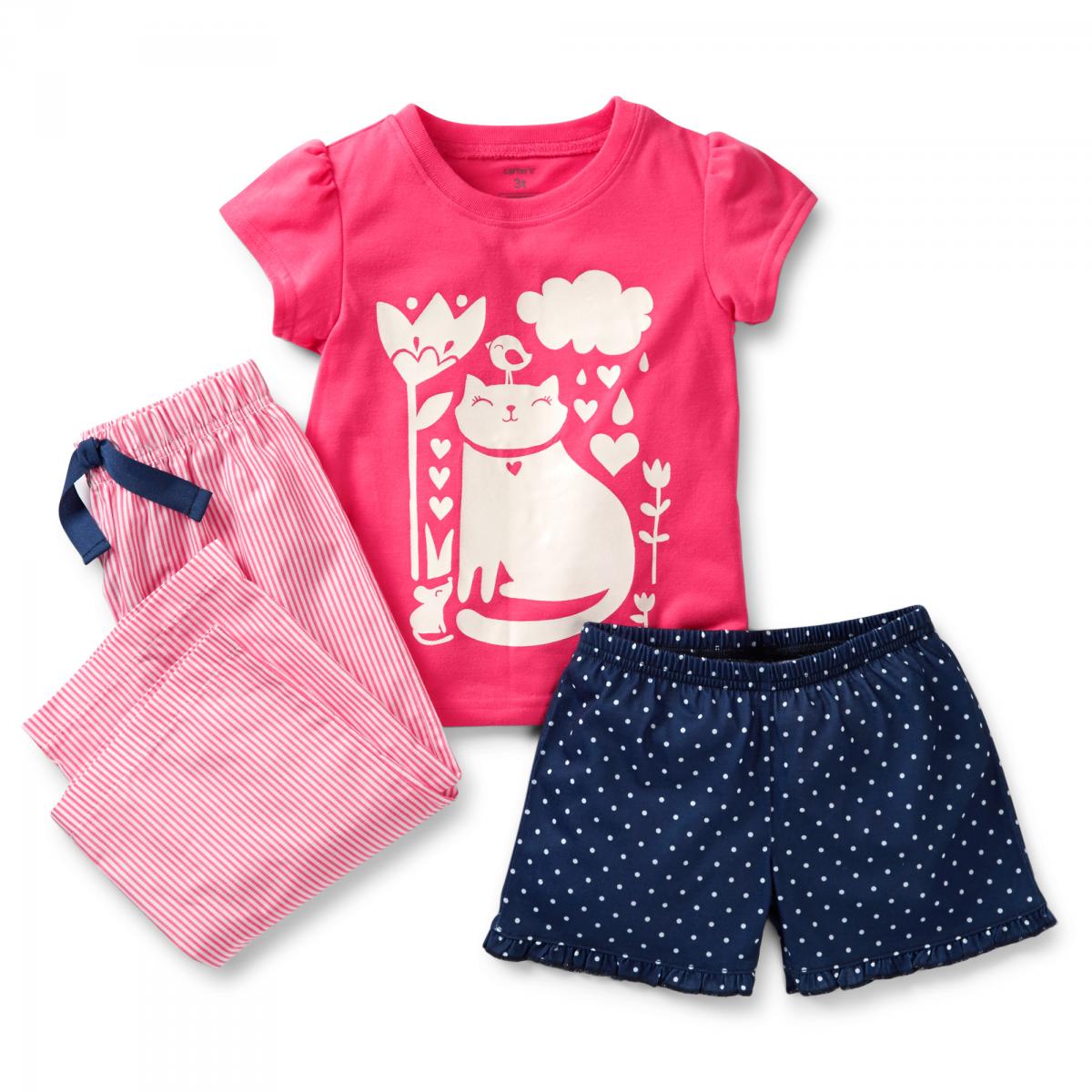 3 piece set. 3t Картерс рост. Gato456 комплект для девочек. Girl's 3 PCS.