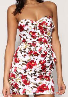 TFNC - pleat front floral bandeau dress-1.jpg