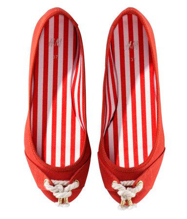 H&M sailor red flats.jpg