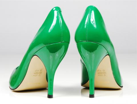 ASOS Green Heels2.JPG
