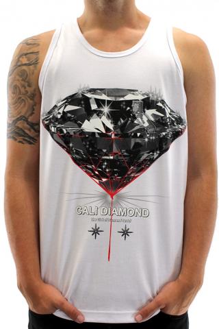 Cali Diamond Tank Top White M.jpg