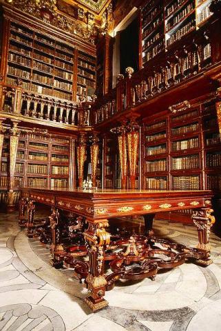 Library of Coimbra University, Coimbra, Portugal....jpg