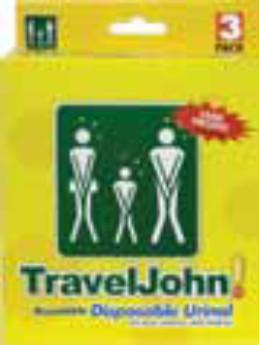 Писуар карманный Travel John универсальный для мужчин, женщин, детей1.jpg
