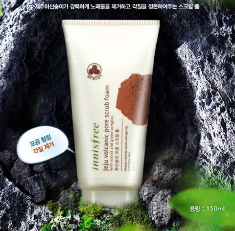 Innisfree Jeju Volcanic Pore Scrub Foam.JPG