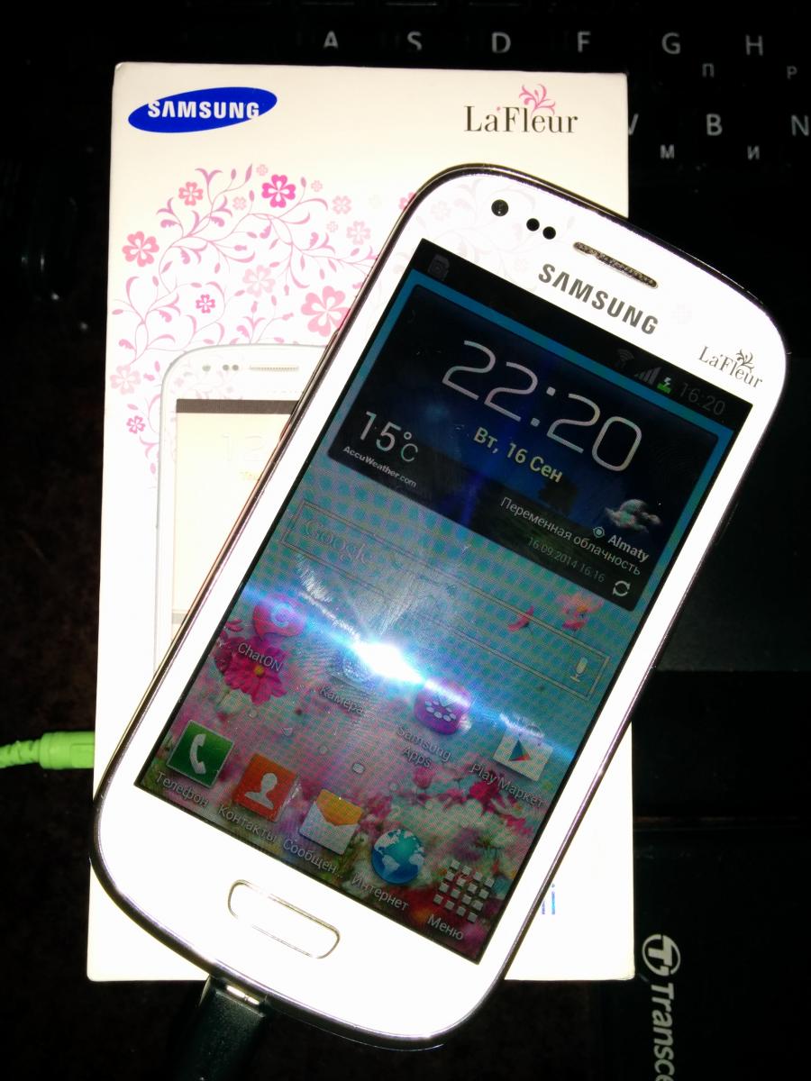 Samsung Galaxy S III mini La Fleur GT-I8190 - Мобильный ряд - Все Вместе