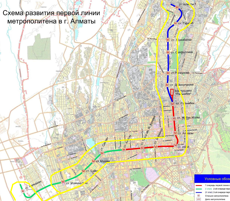 38 маршрут алматы схема