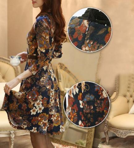 With-Belt-2014-Fashion-Princess-Office-Women-Vintage-Dress-Lady-Summer-Floral-Sheath-Dresses-3-4 (1).jpg