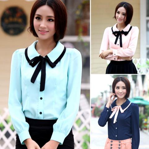 2014-Women-s-Fashion-Slim-Long-sleeve-OL-Chiffon-Blouse-Shirt-Peter-Pan-Collar-Bow-Shirts (1).jpg