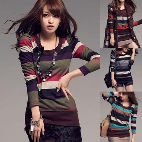 New-2013-Hot-Sale-New-Fashion-Sexy-Tshirt-Women-Winter-Multicolor-Striped-Princess-Sleeve-Sueding-Long.jpg
