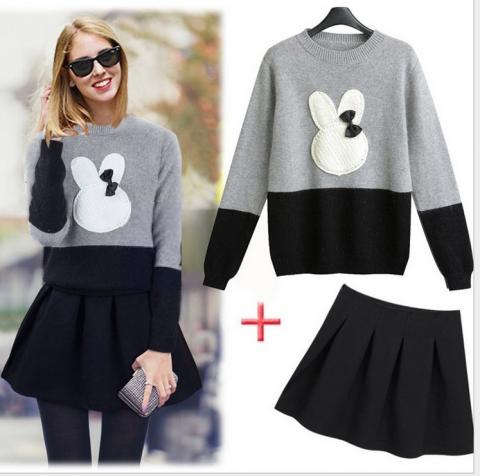 Free-shipping-2014-winter-famous-brand-design-women-sweater-skirt-suit-with-rabbit-printing-8363-new.jpg