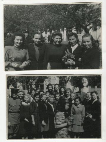 Студенты. 1 мая. Демонстрация. Каз. Гос.университет, Алма-Ата, 1949 г..jpg
