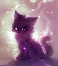 Фотография purple cat